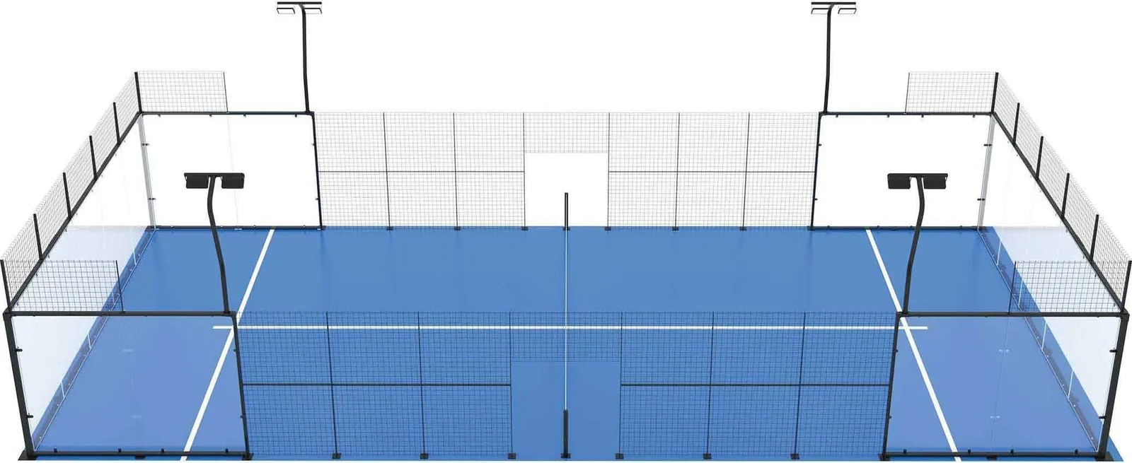 NB-P02P panoramic padel court