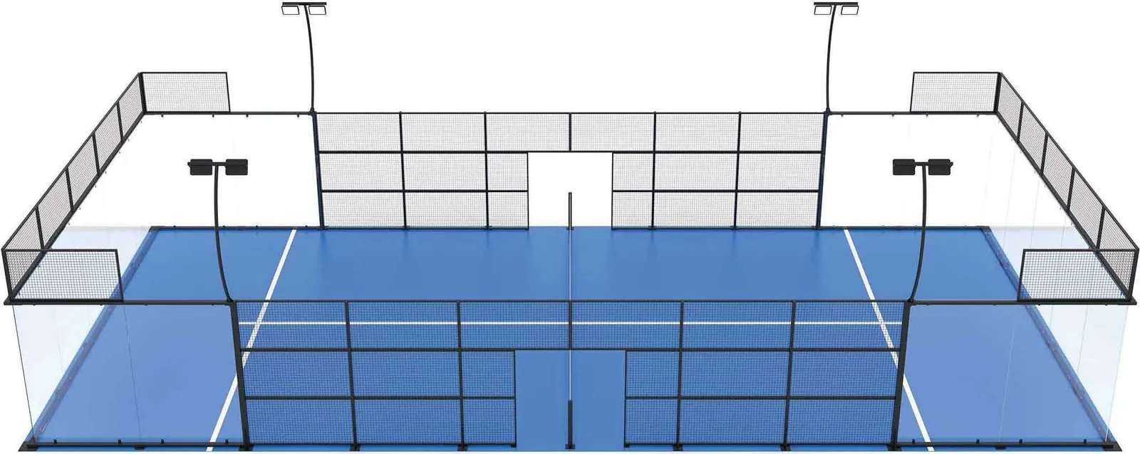 NB-P03 super panoramic padel court