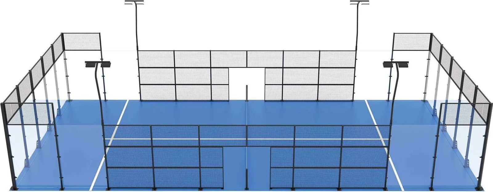 Classic padel court
